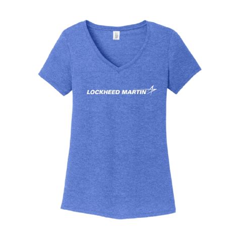 Women's T-Shirts | Lockheed Martin Women's District Perfect Tri V-Neck ...