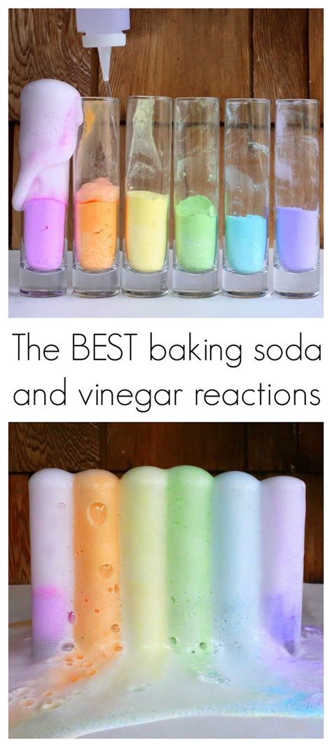 the best baking soda and vinegar reactions