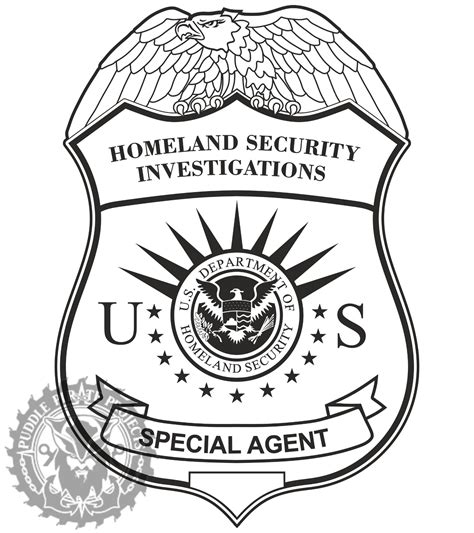 Homeland Security Investigations Special Agent SVG Digital - Etsy