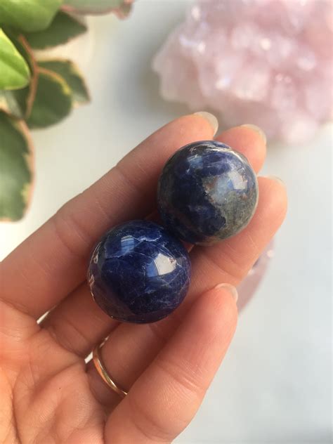 Small Sodalite Sphere Sodalite | Etsy