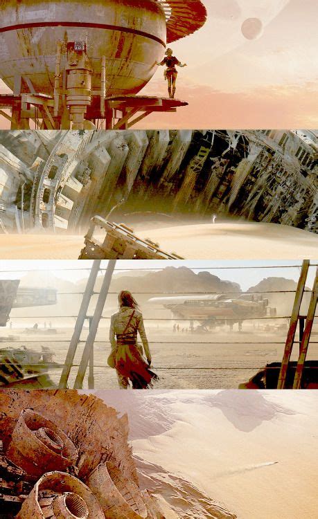 Rey on Jakku concept art | THE FORCE AWAKENS Star Wars Concept Art ...