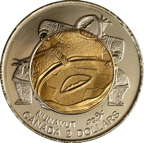 Canadian 2 Dollar Coin Reverse Design Evolution