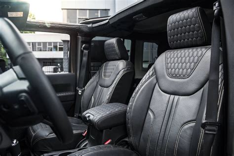 Jeep Wrangler JK (2007-2018) 4 Door Leather Interior – Project Kahn