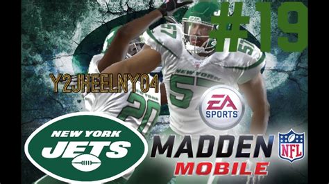 AFC CHAMPIONSHIP GAME! |MADDEN MOBILE MODE SEASON EPISODE 19 | JETS VS ...