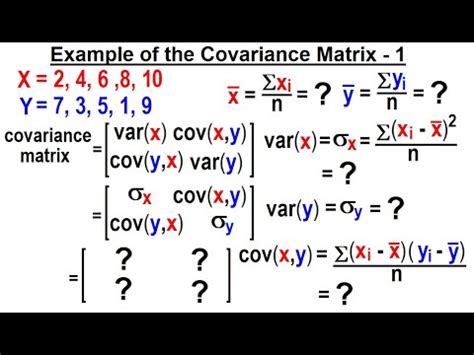 Compute the Covariance for X and Y - Lucas-has-Conley