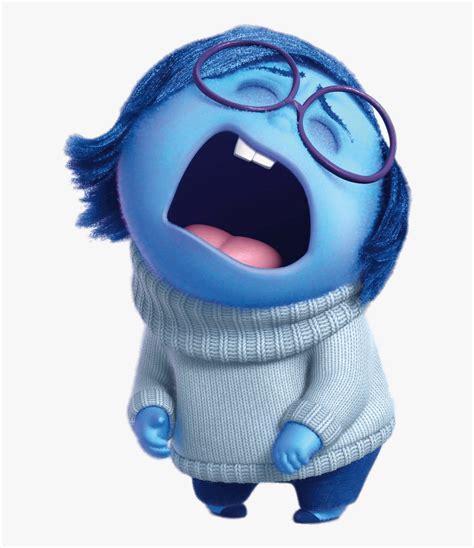 Sadness Crying - Sadness Inside Out Characters, HD Png Download ...