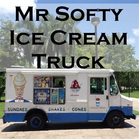 Mr Softy Ice Cream Truck - Serving Ice Cream