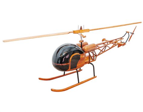 BELL HELICOPTER - Amazing Hands Wooden Models