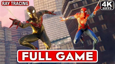 SPIDER-MAN MILES MORALES PC Gameplay Walkthrough Part 1 FULL GAME [4K ...