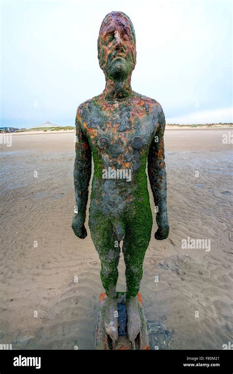 Another Place Statues by Antony Gormley Crosby Beach Liverpool, England ...