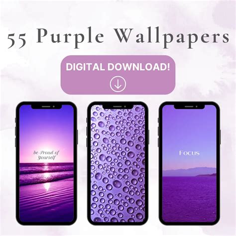 55 Purple Aesthetic Wallpaper for Phone - Good Mom Living