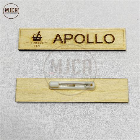 WOODEN NAME PLATE – MJCA Design and Craft