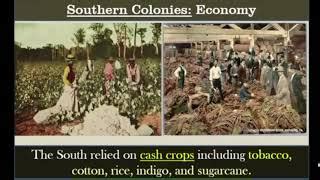 💣 Economy for southern colonies. Economic Activities of the Southern ...