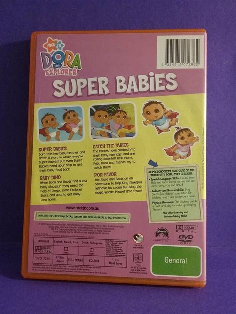 Dora the Explorer: Super Babies (DVD, 2000) - Region 4 9324915072862 | eBay