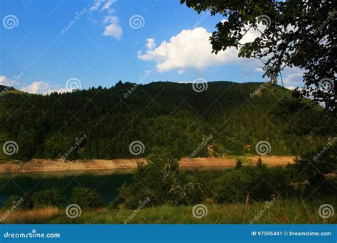 Zlatar Lake stock image. Image of natural, vacation, trees - 97595441