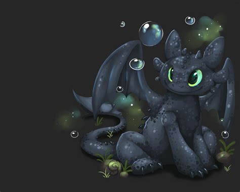 Cute Toothless Wallpaper - WallpaperSafari