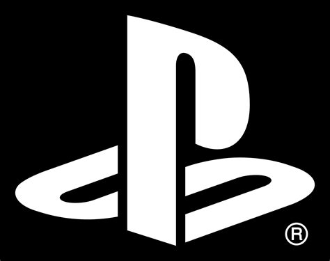 Playstation Logo Black