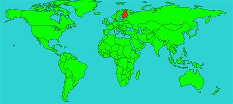 Geography Quiz - Identify 14 More Countries of the World, Question 1 of 14