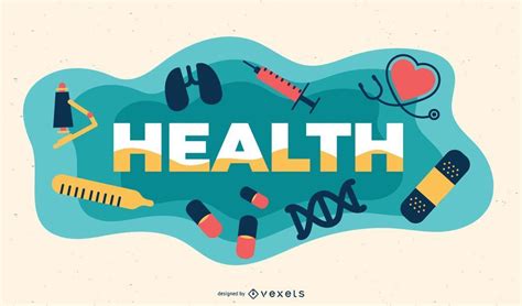 Health Subject Illustration Vector Download | Mapeh subject design logo ...