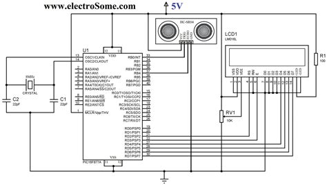 Hc Sr04 Circuit Diagram - Wiring Diagram and Schematics