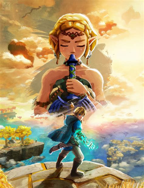 Este espectacular arte de Zelda: Tears of the Kingdom puede ser tu ...