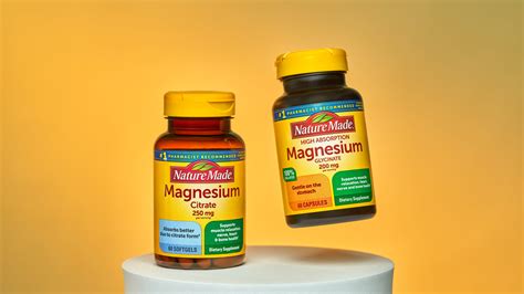 Magnesium Citrate vs Glycinate: Which is Better? | Nature Made®