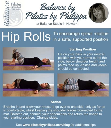 Pilates - Hip Rolls - Balance by Pilates by Philippa