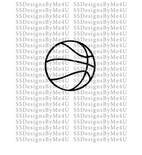 SVG, Basketball, Pdf, Png, Jpg, Cricut Silhouette, Digital Download - Etsy