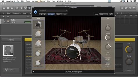 Drums, Beats, and Rhythms in Logic Pro X - Designing Drums