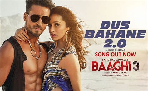 Baaghi 3 song Dus Bahane: Tiger Shroff and Shraddha Kapoor raise the heat