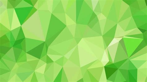 Free Abstract Green Polygonal Background