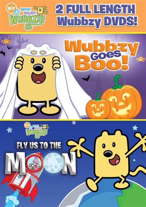 Best Buy: Wow! Wow! Wubbzy!: Wubbzy Goes Boo!/Fly Us to the Moon [2 ...