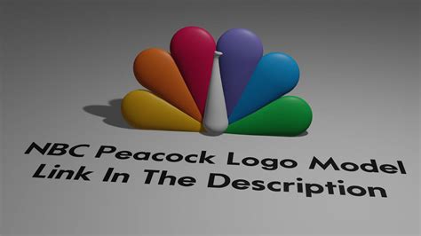 NBC Peacock Logo Model by g4merxethan on DeviantArt