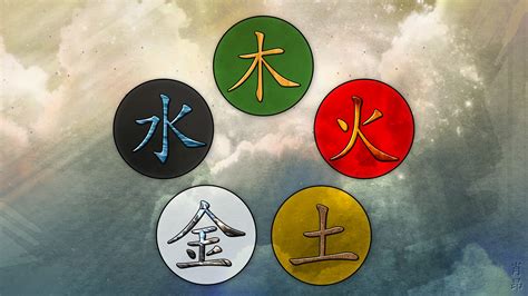 Wu Xing - The 5 Chinese Elements by shaungsimpson on DeviantArt