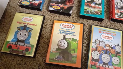 My Thomas The Tank Engine And Friends Vhs And Dvd Collection Youtube ...