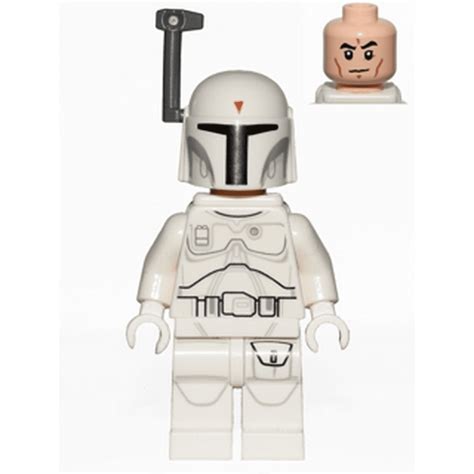 LEGO Star Wars Boba Fett - White, Detailed Pattern Minifigure - Walmart ...