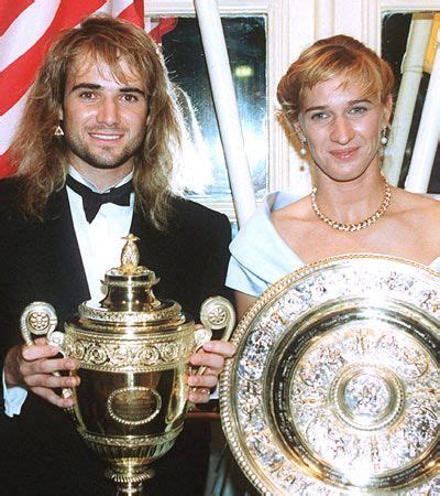 Steffi Graf And Andre Agassi Wedding Photos | tennis inc | Pinterest ...