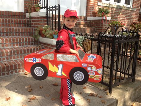 Racecar driver with car - Halloween Costume. Inspired by Lightning ...