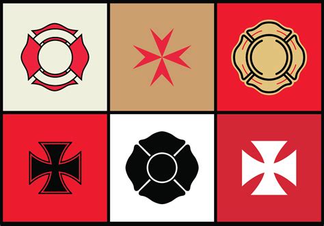 Maltese Cross Vector Set - Download Free Vector Art, Stock Graphics ...