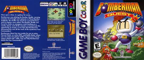 Bomberman Quest (GBC) - Box and Manual : Free Download, Borrow, and ...