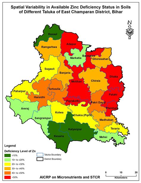 Micro-nutrient Deficiency Map - Dr. Rajendra Prasad Central ...