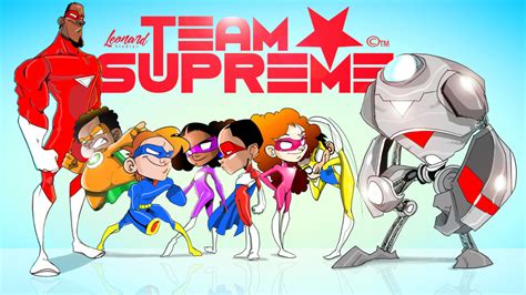 Meet Team Supreme, a new group of tenacious superheroes with ...