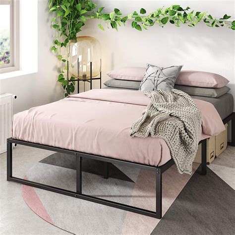 Zinus Abel Recessed Legs Full Size Bed Frame