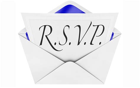 Wedding RSVP Etiquette Invitations, Guests