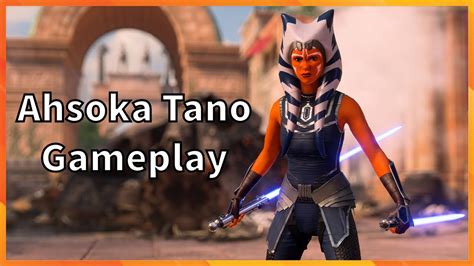 Ahsoka Tano Gameplay Star Wars Battlefront 2 - YouTube