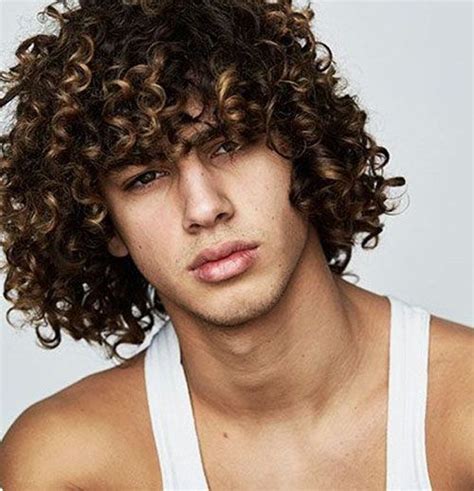 Male Curly Hairstyles in 2020 | Cool hairstyles, Greek hair, Hair styles