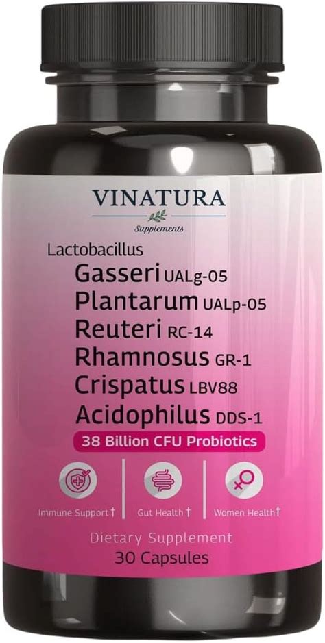 Lactobacillus Rhamnosus, Reuteri, Gasseri, Plantarum, Crispatus ...