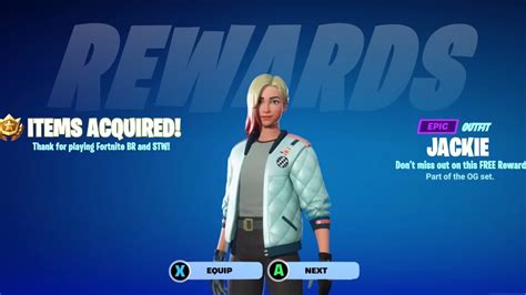 Here’s How You Can Get the Free Jackie Skin in Fortnite Rocket Racing