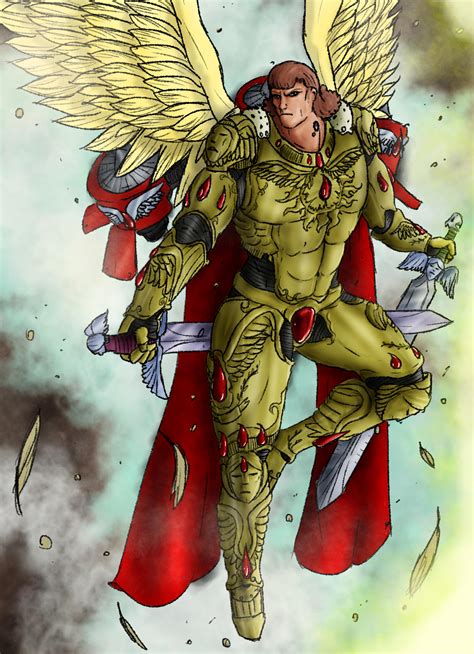 Sanguinius Primarch of Blood Angels by LordCarmi on DeviantArt