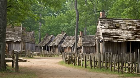 The Old Log Cabin Village In The Woods Background, Pictures Of Colonics ...